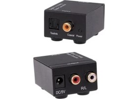 Resim Boblov Dijital To Analog Ses Dönüştürücü Converter Optik To Analog Dönüştürücü 