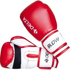 Resim Delta Blow Boks Eldiveni Boks Eldivenleri Unisex Kırmızı 