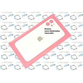 Resim İphone 11 Arka Pil Batarya Kapağı (CAM) Beyaz 