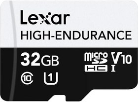 Resim Lexar High Endurance 32gb Micro SD 100MB V10 Hafıza Kartı 