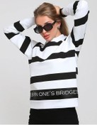 Resim Iren Renetti Büyük Beden Spor Sweatshirt. 170848116 Beyaz 