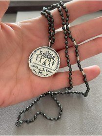 Resim Shaman İstanbul Tengri Gümüş Kolye 925 Ayar 