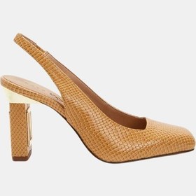 Resim Katy Perry The Hollow Heel Kadın Açık Kahverengi Oyuk Topuklu Ayakkabı Açık Kahverengi 