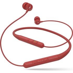Resim Nautica B310 Stereo Boyun Askılı Kablosuz Kulak Içi Sporcu Kulaklık Kırmızı 