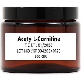 Resim Acetyl L-carnıtıne Hcl Asetil L-karnitin Hcl Toz Hammadde 250 Gr 