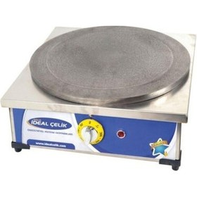 Resim İdeal Çelik 1 Pleytli Profesyonel Krep Makinesi-84065 