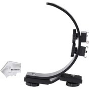 Resim Tianya Tüm Dslr ve Aynasız Makineler Için Çok Fonksiyonlu C-Shape Bracket Holder 