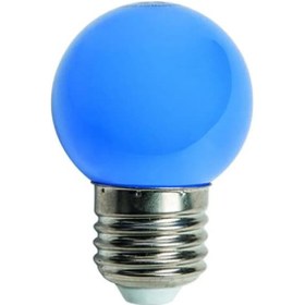 Resim Gece Lambası Ampulü Mini 1w E27 Mavi 