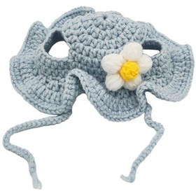 Resim Suntek Sevimli Kedi Şapka Parti Kostüm Açık-mavi-orta 