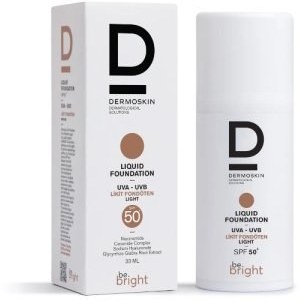 Dermoskin Be Bright SPF50+ Likit Fondöten 33ML - Light Fiyatı ve Özelliklerı - Badem