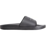 Resim Calvin Klein Slide Rubber Neopren Monogram Slide Terlik 