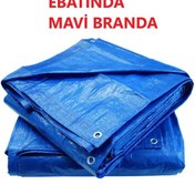 Resim 6x6 Mt Su Geçirmez Branda - 140 Gr Örtülük Çadır Branda Yağmurluk 