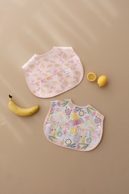 Resim Oh La La Koala For Little Ones Pudra Biyeli 2li Sıvı Geçirmez Mama Önlüğü 6-36 AY 