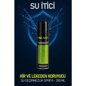 Resim Exland Kir ve Leke Koruyucu Sprey 250 ml | Su Geçirmezlik Deri & Tekstil | Süet Nubuk Ayakkabı Spreyi 