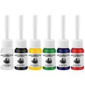 Resim Adet/takım Profesyonel Çok Renkli Dövme Mürekkebi Pigment Seti Kitleri 5 Ml Şişeler Çok Renkli 