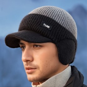 Resim Erkekler & Kadınlar için Rüzgar Geçirmez ve Sıcak Polar Kış Bere Şapkası - Hafif Kayak Bonesi, Unisex Snapback Kapatma, Yumuşak Fleece Astarlı, İdeal Outdoor Sporlar Bisiklet Noel&Yeni Yıl Hediyesi (Siyah/Gri/Beyaz) – Kar Yağmuru Snowboard Soğuk Havada Mükemmel Erkek Ve Kadın Rahat Kışlık Bereler Elde yıkama Veya Kuru Temizleme Uygun Trend 