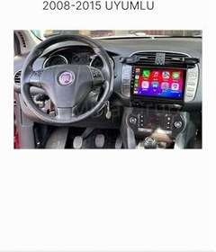 Resim Fiat Bravo/Brava (2008-2015) Android Multimedya Navigasyon Sistemi - 9 İnç IPS Ekran - Kablosuz CarPlay & Android Auto - Geri Görüş Kamerası Hediyeli - Tak Çalıştır Montaj (2, GB) 