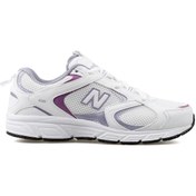 Resim New Balance Lifestyle Unisex Beyaz Spor Ayakkabı Ml408pl 