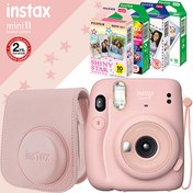 Resim Instax mini 11 Pembe Fotoğraf Makinesi ve Özel Filmli Hediye Seti 3 