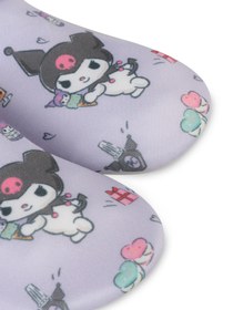Resim Kuromi Kuromi Baskılı Tabanlı 21-25 Numara Deniz Ayakkabısı - Lila - Lila / 20 Numara 