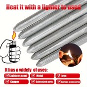 Resim 15 düşük sıcaklık kaynak çubukları ve elektrot çubuklar - çoklu metal (paslanmaz çelik, bakır, demir, alüminyum) hızlı eriyen toz çekirdekli, su kulesi, boru hattı, endüstriyel kaynak için uygun dayanıklı çok fonksiyonlu ark kaynağı çubukları ve kaynak aksesuarları 