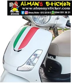 Resim Sym Fiddle Italyan Sticker.Ön Italyan Şerit 