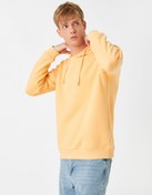 Resim Basic Kapşonlu Sweatshirt Şardonlu 