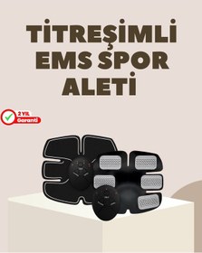 Resim Ems Kas Yapma Ve Yağ Yakma Cihazı Titreşimli 2025 Orijinal Spor Aleti Çok Renkli 