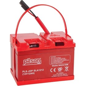 Resim Pilsan 12 Volt 7 Amper Akü Kısa Kablo 12v 7ah Orjinal Akü 