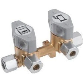 Resim Obus Karavan İkili Gaz Dağıtıcı Valf İkili Dağıtıcı 