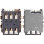Resim HTC Uyumlu Desire 820 Sim Kart Okuyucu Yuvası Yeri Reader 