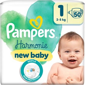 Resim Prima Harmonie Bebek Bezi 1 Beden 50 Adet - Gratis 