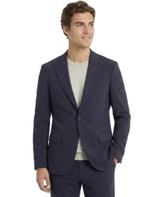 Resim Koyu Gri Düz Modern Fit Örme Takım Elbise - STD / STD 