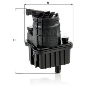 Resim MANN WK9393 Mazot Filtresi CLIO III Modus 1.5 DCI 
