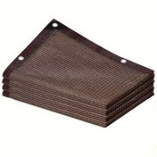 Resim Kahverengi Güneşlik Ağ Dış Mekân Güneşlik Kumaş Çadır Güneş Korumalı Ağ, Veranda, Dış Mekân, Bahçe, Arka Bahçe, Ev Avlusu, Balkon, Çatı, Bitki Gölgelendirme için Uygundur 