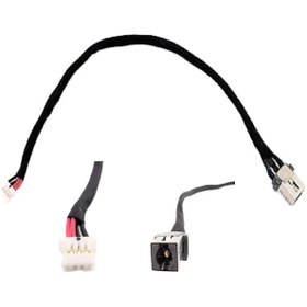 Resim Lenovo Uyumlu ideaPad 720s-14IKB, 80XC, 81BD Kablolu Power Jack Şarj Sok 