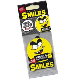 Resim Fresh Way Dry Smile Kağıt Asma Koku Cool & Black 