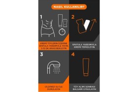 Resim Men Krem & Balsam Tüy Dökücü Krem Seti 100 + 50 ml Hassasiyet Önleyici Cilt Dostu Ürün 