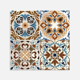 Resim Tink Fas 010 Karma Desenli Pvc Karo 30X30 Cm 