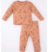 Resim Defacto Erkek Bebek Desenli Uzun Kollu Pijama Takım Z0005a222wnbr337 Defacto