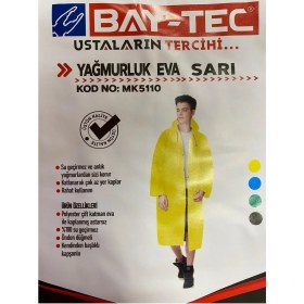 Resim Bay-Tec Yağmurluk Eva Sarı (MK-5110) 
