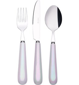 Resim Korkmaz Sealife Collection 18 Parça Çatal Kaşık Bıçak Seti A2212-7 Çok Renkli 