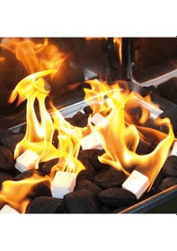 Resim Ataş Bbq Mangal Kömür Tutuşturucu Tablet Çıra 25Li Paket 