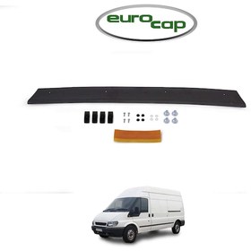 Resim Eurocap Ford Transit Ön Kaput Koruyucu Rüzgarlık 3Mm Abs 02-06 