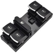 Resim Genel Markalar VOLKSWAGEN JETTA SOL DÖRTLÜ KROM CAM DÜĞMESİ ANAHTARI 2005--2017 