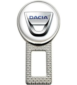 Resim Dacia Logolu Ikaz Ses Susturucu Metal Toka 2 Adet 