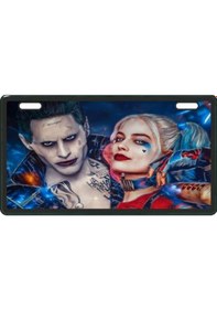 Resim Joker & Harley Quinn E-bike Plakalık 