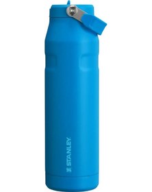 Resim Stanley The Iceflow Flip Straw 2.0 Pipetli Termos Bardak 1,06 Lt Mavi Mavi 