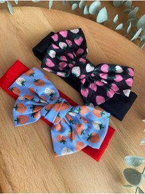 Resim minikidsstore 2’li Kız Bebek,çocuk Bandana 