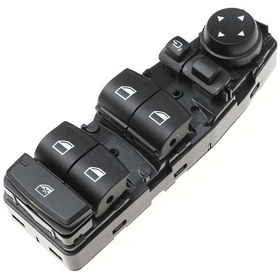 Resim Bmw F10 5 Serisi Sol Dörtlü Cam Dügmesi Anahtari Perdeli 2011--20 400624338 